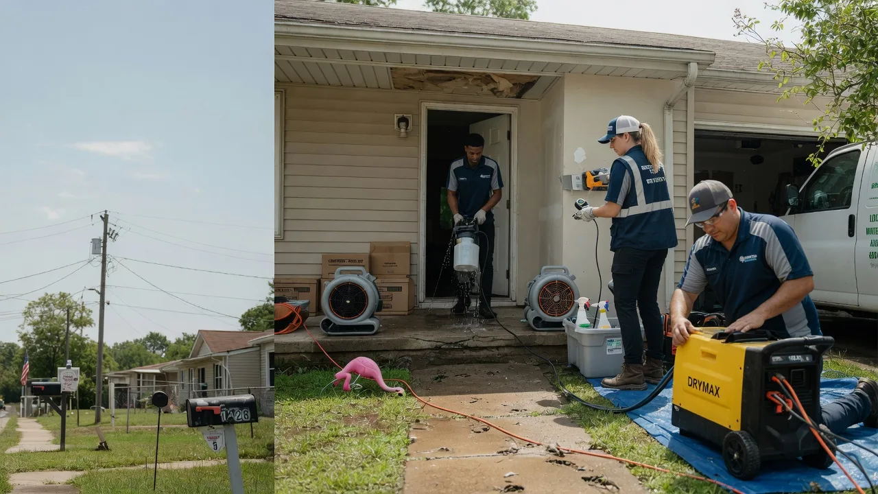 Storm Damage Water Removal in Coalmont, IN near me
